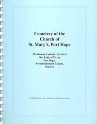 St Mary's Port Hope Cemetery