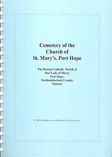 St Mary's Port Hope Cemetery
