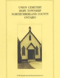 Union Cemetery Hope Township