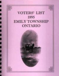 Emily Township Voter List 1895