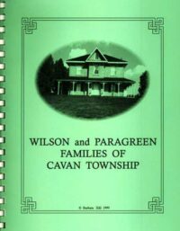 Wilson and Paragreen Families of Cavan Township