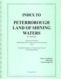 Index to Peterborough Land of Shining Waters