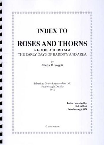 NB0088 Index to Roses & Thorns