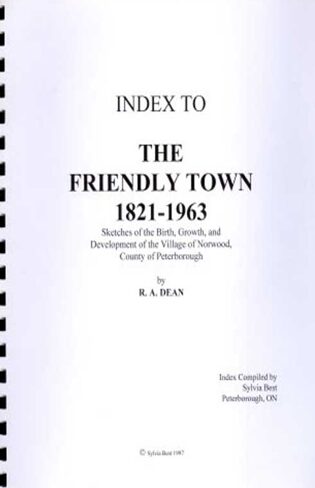 Index To The Friendly Town