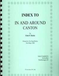 Index to In And Around Canton