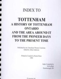 Index to History of Tottenham