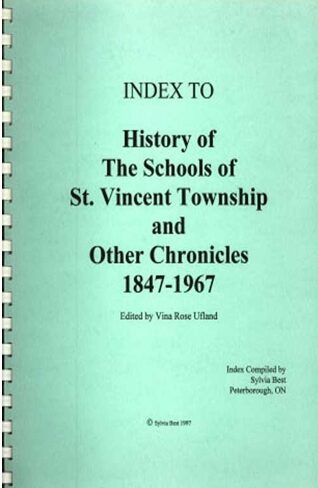 Index to Schools of St. Vincent Township