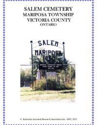 Salem Cemetery, Mariposa Township, Victoria County