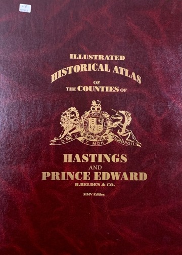 Hastings Prince Edward Counties Atlas