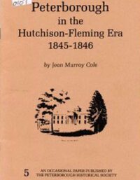 Peterborough in the Hutchison - Fleming Era