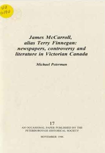 James McCarroll Alias Terry Finnegan