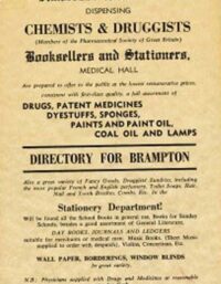 Brampton Directory 1873-74